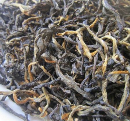 Congou tea leaves